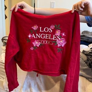 Pacsun long sleeve with hoodie